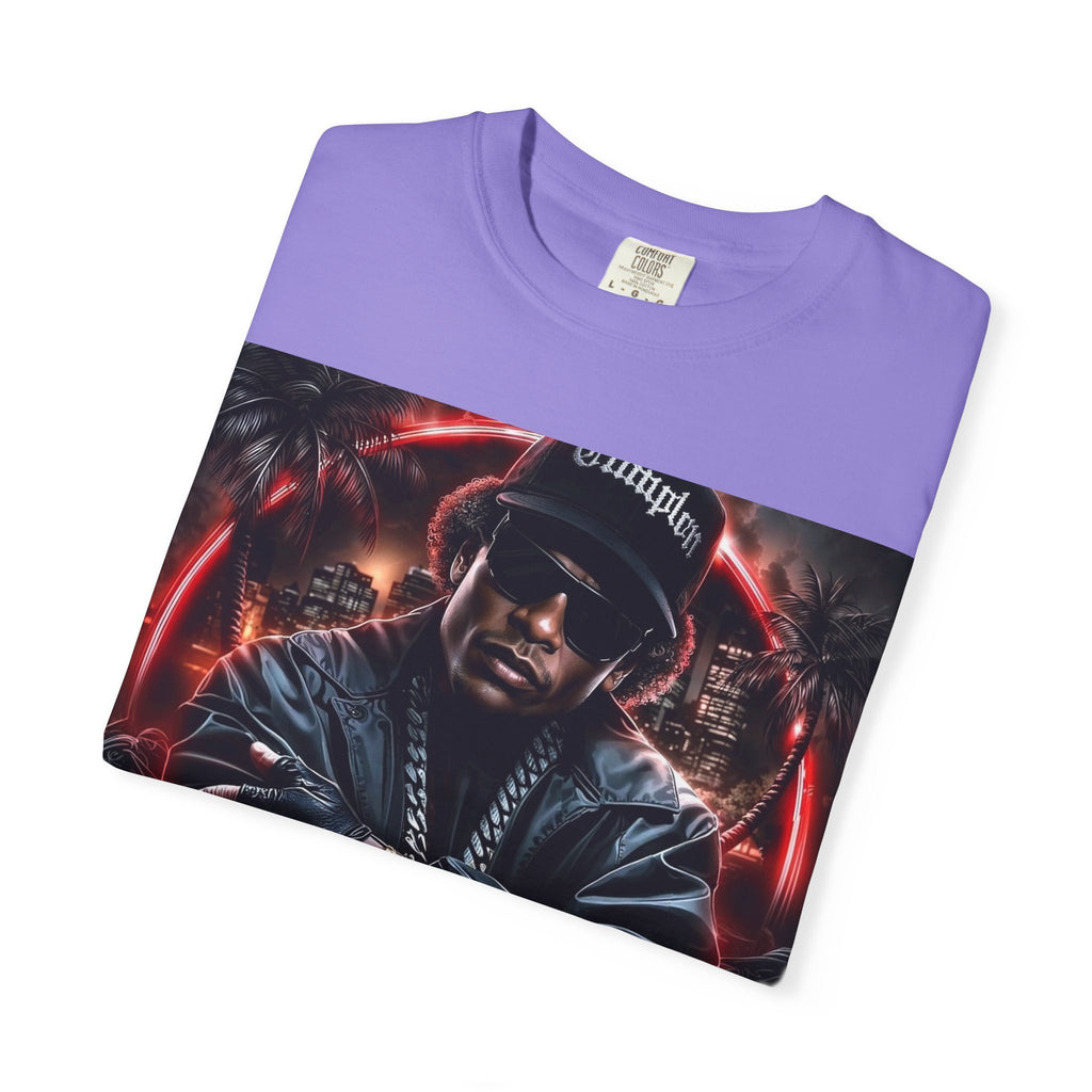 Rap Legend Graphic T-Shirt — Urban Hip Hop Portrait Tee